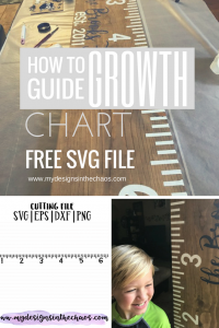 Free Cricut Growth Chart
