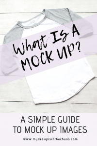 What is a mock up?