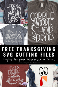 Download Free Thanksgiving SVG Files - My Designs In the Chaos