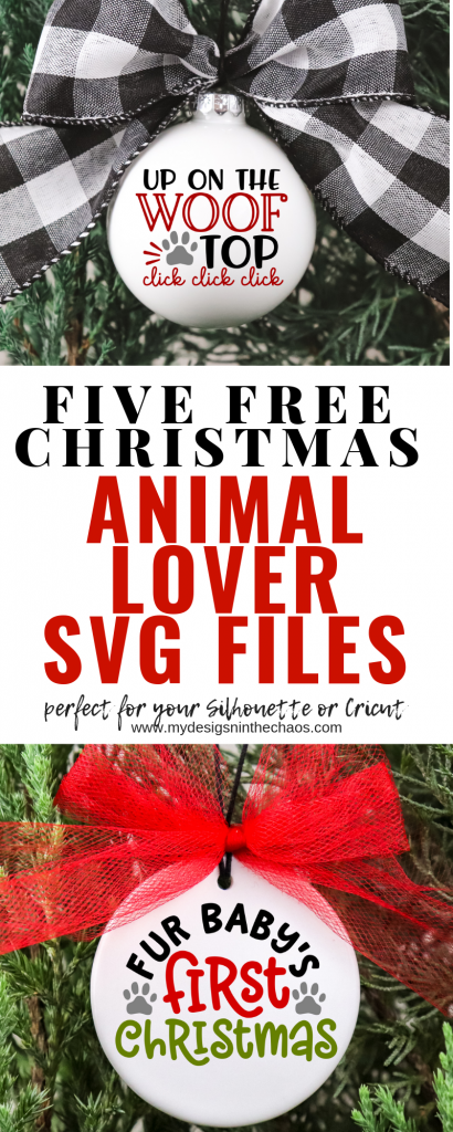 Download Free Animal Lover Christmas Svg Files My Designs In The Chaos SVG, PNG, EPS, DXF File