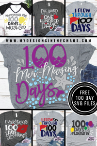 Download Free 100 Days Of School Svg Designs My Designs In The Chaos