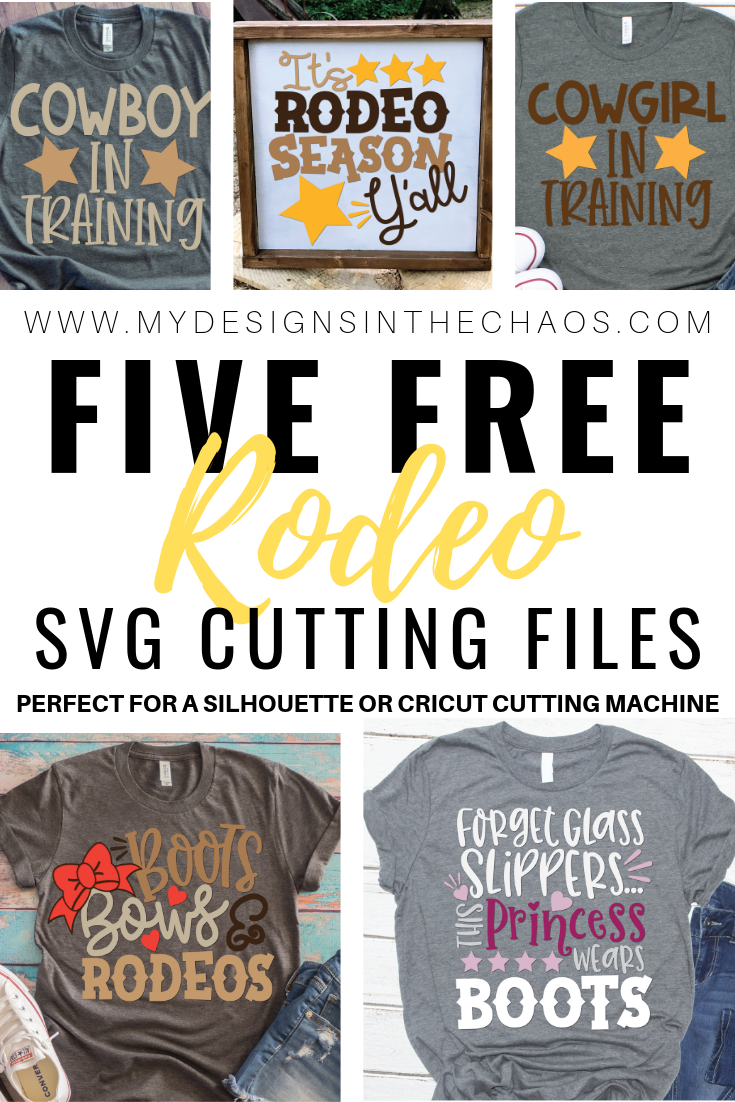 Free Rodeo Svg File For Silhouette Or Cricut My Designs In The Chaos