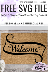 Download Free Doormat Svg Cutting Files My Designs In The Chaos SVG, PNG, EPS, DXF File