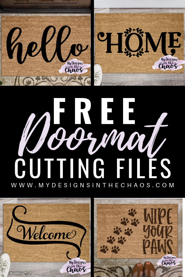 Download Free Doormat Svg Cutting Files My Designs In The Chaos SVG, PNG, EPS, DXF File