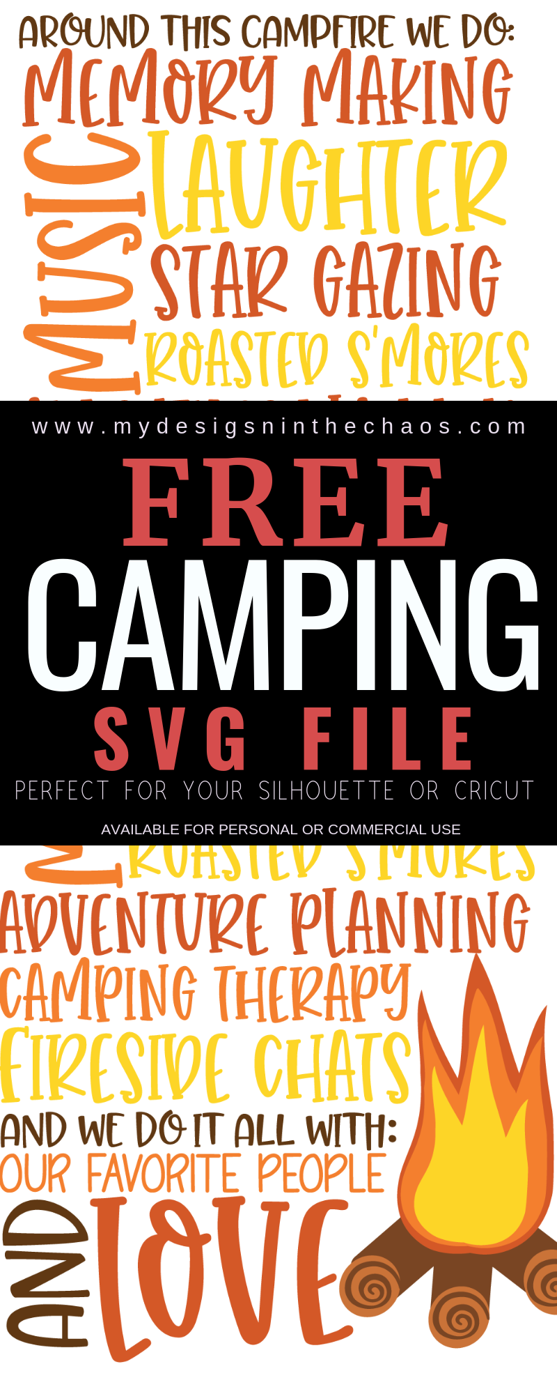 Download Free Camping SVG - My Designs In the Chaos