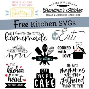 Download Free Kitchen Svg My Designs In The Chaos