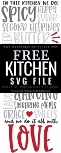 Free Free 190 Free Svg File Grandma&#039;s Kitchen Svg SVG PNG EPS DXF File