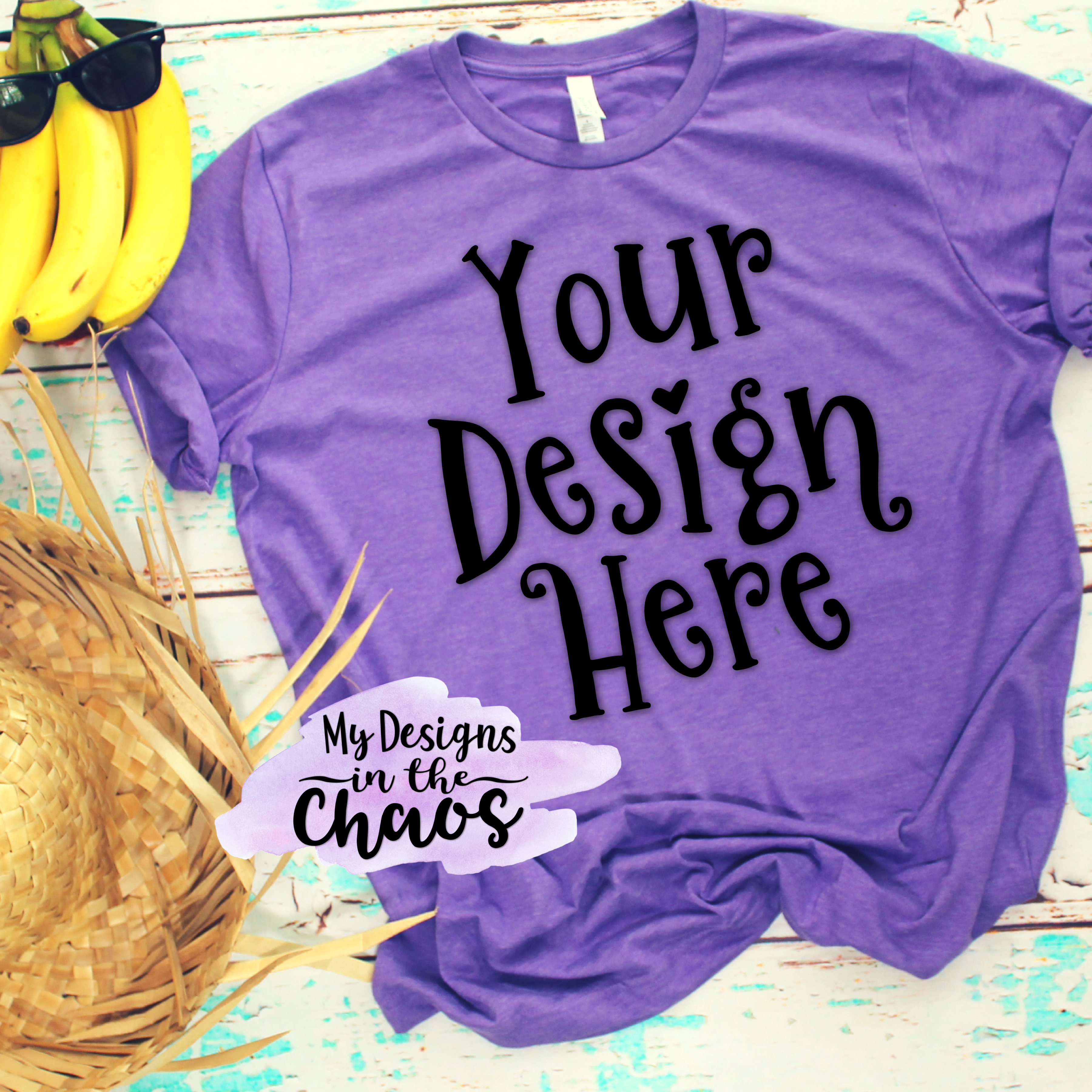Download Purple T-Shirt Blank Mock Up - My Designs In the Chaos