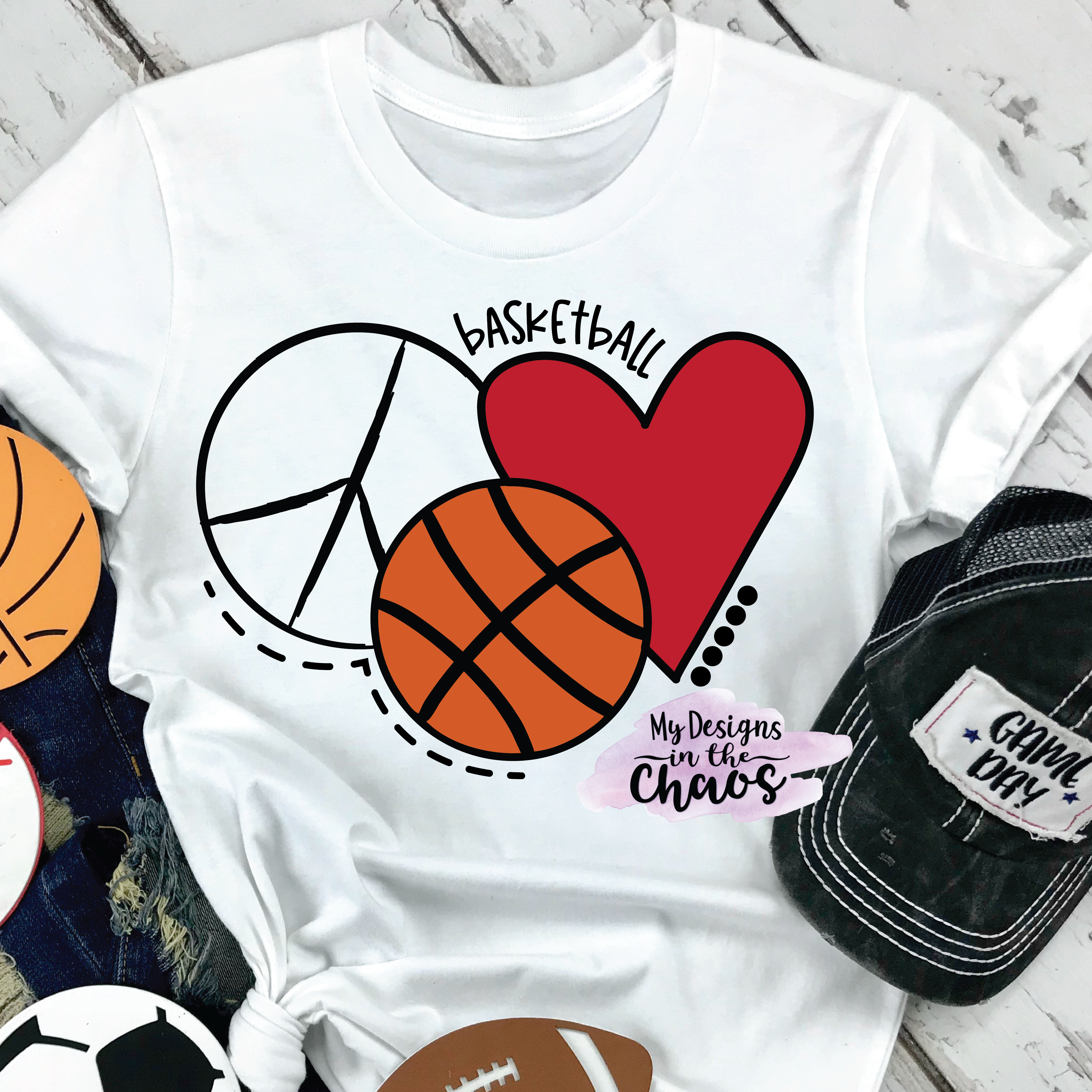 Download Peace Love And Basketball My Designs In The Chaos
