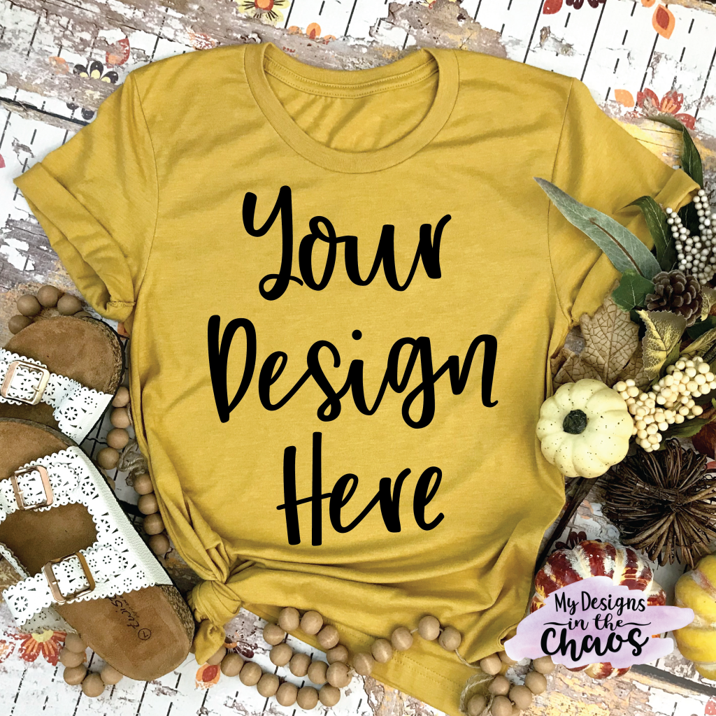 Download Mustard Shirt Mock Up - My Designs In the Chaos