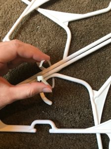 Zip Tie Plastic Hanger Snowflake