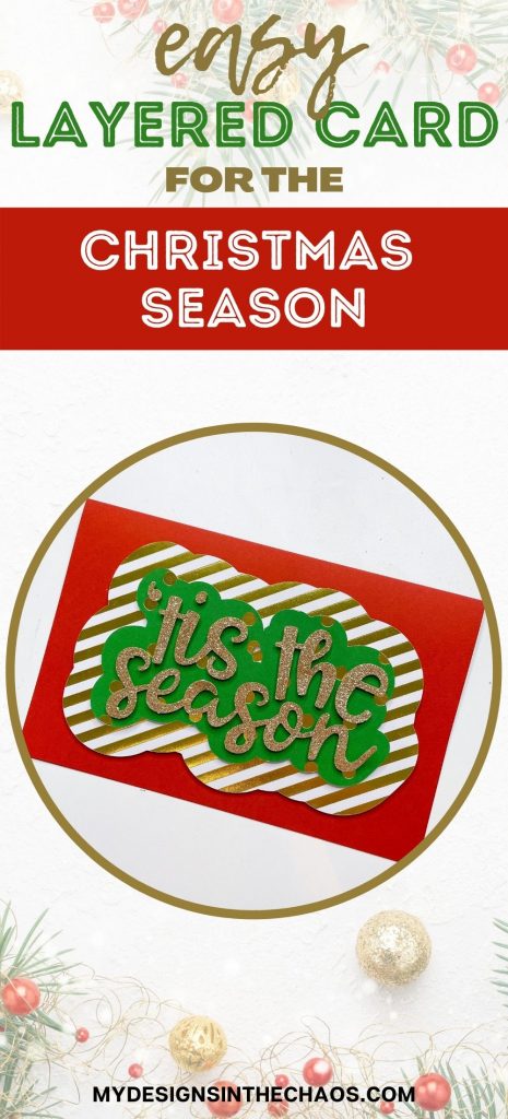 easy layered card for the christmas season
