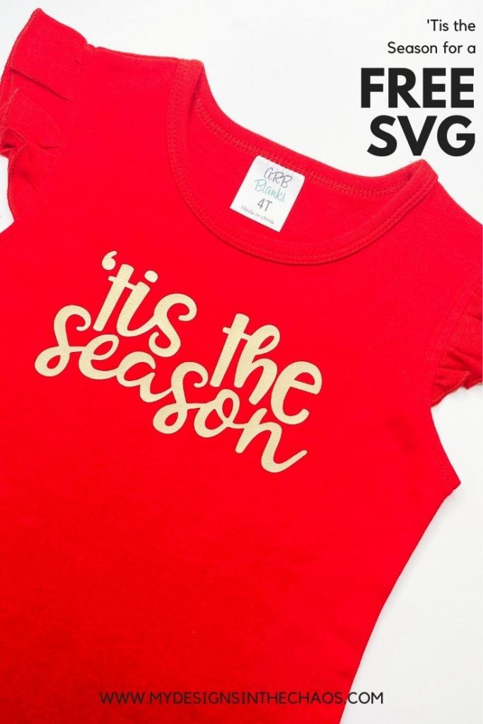 tis the season shirt free svg
