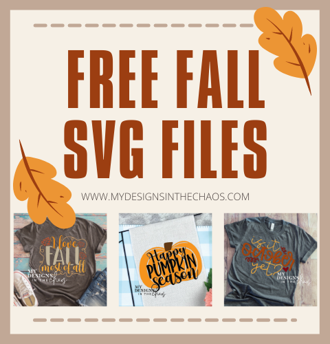 Fall SVG File for Silhouette and Cricut